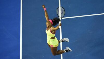 10. Australian Open 2015. Serena Williams celebrates winning the Australian Open back in January. And it’s a Grand Slam for tennis searches in the UAE.