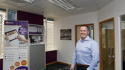 Jonathan Price, managing director of Eteach International, says the UK domestic demand for early education teachers means there is little surplus for overseas recruiters. Jeffrey E Biteng / The National