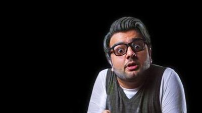 Ibrahim Ustadi during a rehearsal of Khaith Wayhik by the Sharjah National Theatre which will be staged during the eight edition of the Dubai Festival for Youth Theatre on November 18. Courtesy Dubai Culture