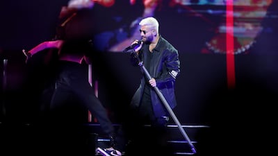 Stripped down versions of '11pm' and 'El Prestamo' showed off his vocal talents. Chris Whiteoak / The National