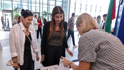 Students eagerly await their results