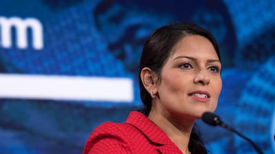 Priti Patel suggested that the UK should use the threat of potential economic chaos in Ireland as leverage. Bloomberg