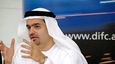 Abdulla Mohammed Al Awar says 'the DIFC has the potential to double in size in the next five years, contributing to economic growth within the UAE and the region as a whole.' Sean McEwan for The National