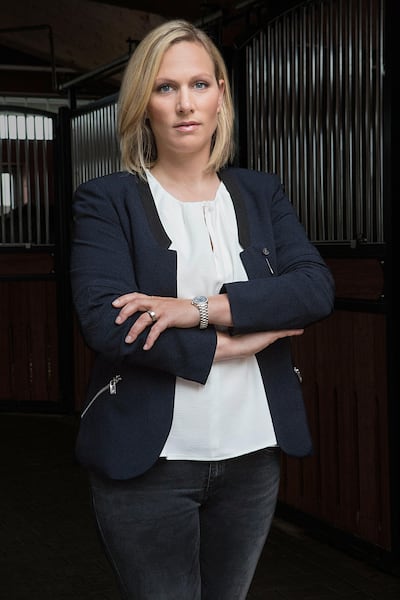 Rolex Testimonee Zara Tindall wears the Oyster Perpetual Lady-Datejust watch. Rolex/Reto Albertalli