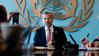 Arsenio Dominguez, secretary general of the International Maritime Organisation, is sharpening focus on Egypt and the fortunes of the Suez Canal. AFP