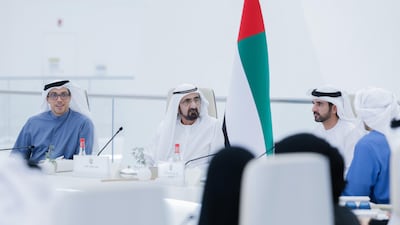 On March 29, Sheikh Mohammed bin Rashid, Prime Minister and Ruler of Dubai, chaired a UAE Cabinet meeting that focused on the Iran war. Sheikh Mansour bin Zayed, Vice President, Deputy Prime Minister and Chairman of the Presidential Court, and Sheikh Hamdan bin Mohammed, Crown Prince of Dubai, Deputy Prime Minister and Minister of Defence, were in attendance. Photos: Dubai Media Office