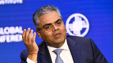 Rishi Kapoor, Investcorp's chief investment officer, says the war-driven uncertainty is a bump in the road. AFP