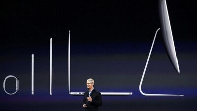 The new MacBook is 13.1mm thin and has a 12-inch retina display. It comes in silver, space grey and gold. Robert Galbraith / Reuters