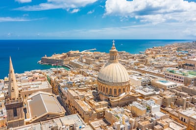 Valletta, in Malta. Getty Images/iStockphoto