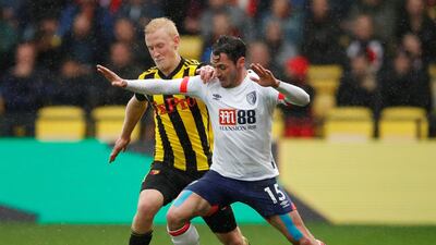 Left-back: Adam Smith (Bournemouth) – Played out of position at left-back, he helped shut out Watford as Bournemouth counter-attacked to get their biggest top-flight away win. Reuters