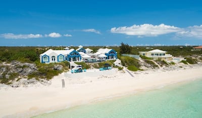 The property comes with 150 feet of Long Bay beach frontage