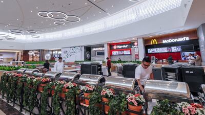 There's also a food court at the mall. Victor Besa / The National