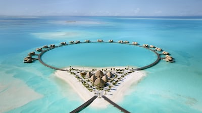 Nujuma in Saudi Arabia's Red Sea resort is just one of many five-star hotels planned in the kingdom in a bid to attract more tourists. Photo: Marriott International