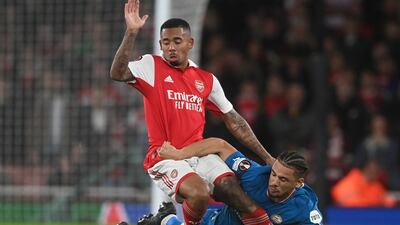 Armando Obispo - 7, Passed the ball well throughout and helped Max deal with Saka, notably blocking the winger’s shot after he had danced his way into the box. Made a poor tackle that allowed Saka to get behind him but then made a great block to deny Nketiah. EPA
