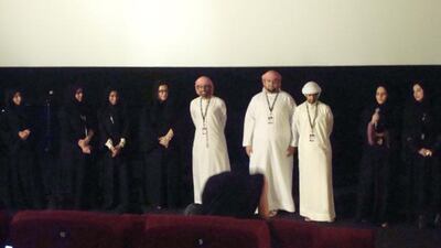 The directors of the EFC student short documentary competition.