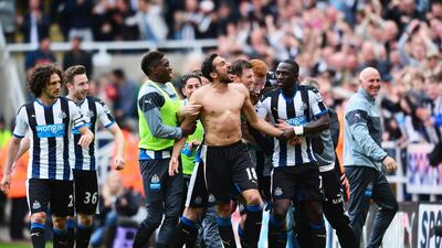 When Jonas Gutierrez scored the goal against West Ham that helped Newcastle United stay in the Premier League in 2015, the midfielder had a point to make in his final game for the club. The Argentine ran over towards the directors’ box at St James’ Park, cupped his ears and stared up at owner Mike Ashley. Gutierrez had been furious at what he felt had been a lack of support from the club after he had recovered from cancer. Getty