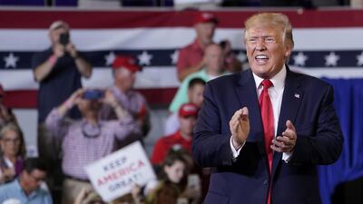 US President Donald Trump says Iran is in financial difficulties and needs to speak to the US. REUTERS