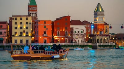 The Italian zone is inspired by the coastal city of Venice