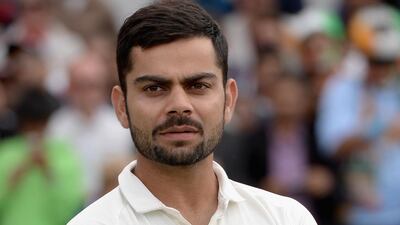 Virat Kohli will begin his reign as India captain beginning on Wednesday in the first and only Test against Bangladesh. Gareth Copley / Getty Images