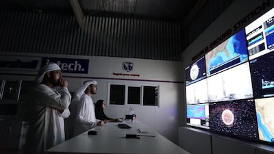 The satellite was built by Marshall Intech in Dubai