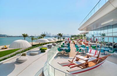 Torno Subito at the W Dubai is chef Massimo Bottura's first restaurant outside Italy. Courtesy Torno Subito