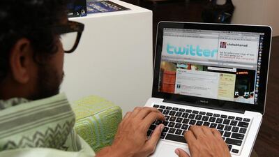 It might be difficult for some people to imagine but Twitter has just turned ten years old. Pawan Singh / The National