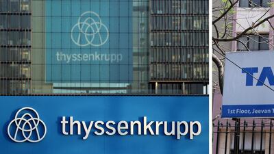 German company Thyssenkrupp said it expects regulators to block its merger plan with Indian steel company Tata. EPA