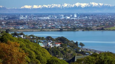 Christchurch is framed by stunning mountain surroundings. Getty Images