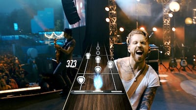 The popular Guitar Hero video-game series is set to return in the autumn. Courtesy FreeStyle Games