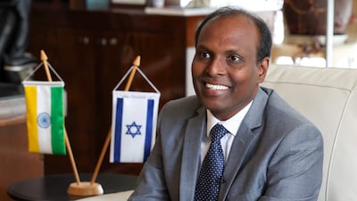 Manivannan Vaithialingam, CEO of an Indian Bank, also has an office in the Israel World Diamond Centre.