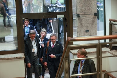 Belgian Prime Minister Bart de Wever at the end of the EU Council Summit in Brussels. He said 'rationality has prevailed'. EPA