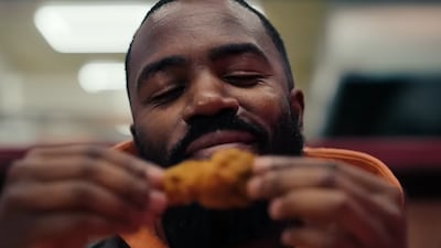 Mo Gilligan in Big Chicken: A Fast Food Conspiracy. Photo: Netflix