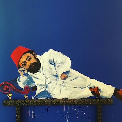 The Last Sultan’s Dwarf is inspired by artist Aldo Mondino's travels through Morocco, Palestine, Istanbul and India. Photo: Jumeirah