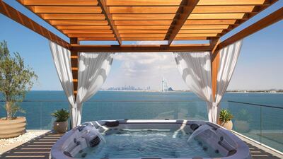 The property’s expansive views of the water. Courtesy of Palma Holding