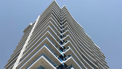 The building is on the Business Bay side of the Dubai Canal