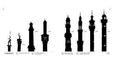 Mosque silhouettes from the book. Courtesy Brussels Sprout