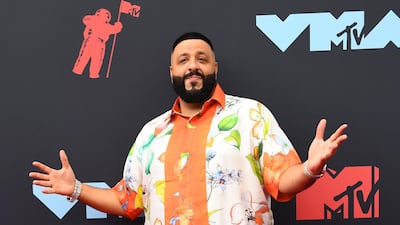 DJ Khaled arrives at the MTV Video Music Awards on Monday, August 26. AFP