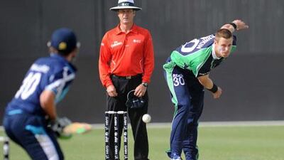 Ireland were in action against Scotland in Dubai on the weekend. A notable absentee from the World Twenty20 Qualifier is the UAE.