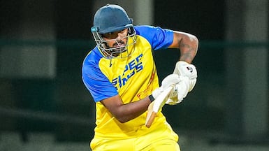Dubai-born Macneil Noronha has signed for Chennai Super Kings. Photo: Chennai Super Kings / X