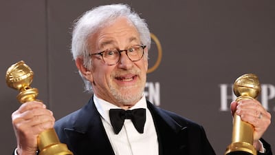 Steven Spielberg won two awards for The Fabelmans at the 80th Golden Globes. Reuters