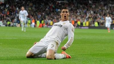 Cristiano Ronaldo broke his record tally of 40 goals from last season when he scored against Sporting Gijon yesterday.