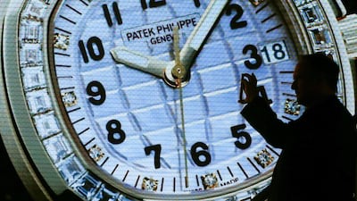 High-end timepieces command huge prices - especially rare vintage item from makers such as Rolex and fellow Swiss watch manufacturer Patek Philippe. Arnd Wiegmann/Reuters