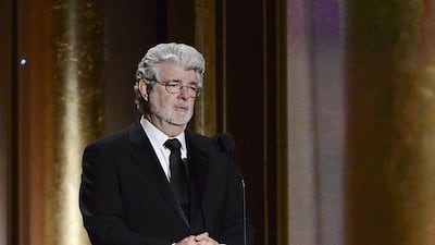 Producer George Lucas speaks at the 2013 Governors Awards in Los Angeles. Dan Steinberg/Invision/AP