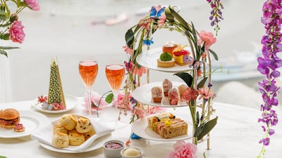 Afternoon tea is served in Ting