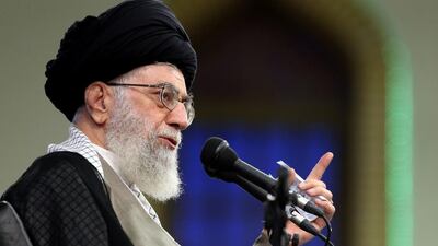Last week, Iran’s supreme leader Ali Khamenei urged Palestinians to wage another uprising against Israel. AFP