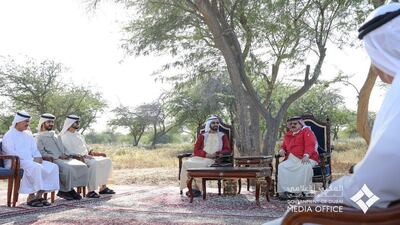 Sheikh Mohammed bin Rashid met with King Hamad bin Isa Al Khalifa of Bahrain. Dubai Media Office