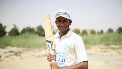 Yodhin Punja, has been recalled to the UAE Under 19 side. Sarah Dea / The National