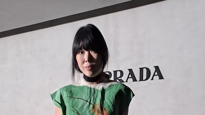Wearing Prada to the Prada show