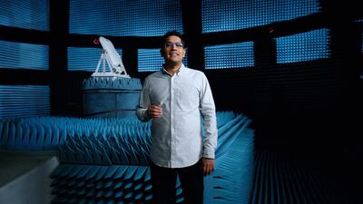 In this screen grab released by Apple, Apple's vice president of Wireless Technologies and Ecosystem Arun Mathias speaks about 5G on the iPhone 12 during an Apple event at Apple Park in Cupertino, California. AFP