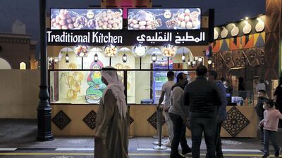 Visitors can find authentic Emirati dishes at Traditional Kitchen